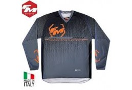 COMPLETO FM XPRO24 NERO E ARANCIO  (PANTALONE+MAGLIA) MISURA 34/50-XL