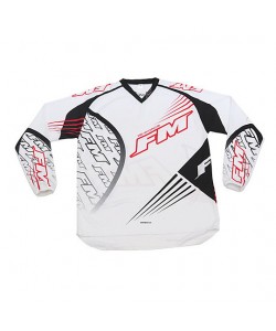 MAGLIA FM FORCE X24 BIANCO E NERO MISURA L